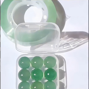 胶带粘粘球玻璃弹珠彩色玻璃弹珠球儿童夹弹珠游戏玩具滚滚珠解压