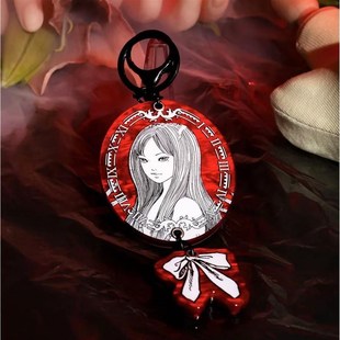 伊藤润二川上富江亚克力徽章周边谷子挂件钥匙扣包包装饰挂件