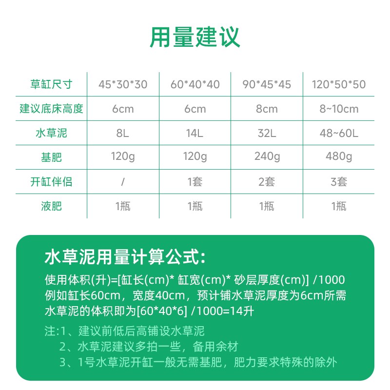 尼特利水草泥通用版自然粒基肥开缸伴侣鱼缸生态草缸底沙3L9L