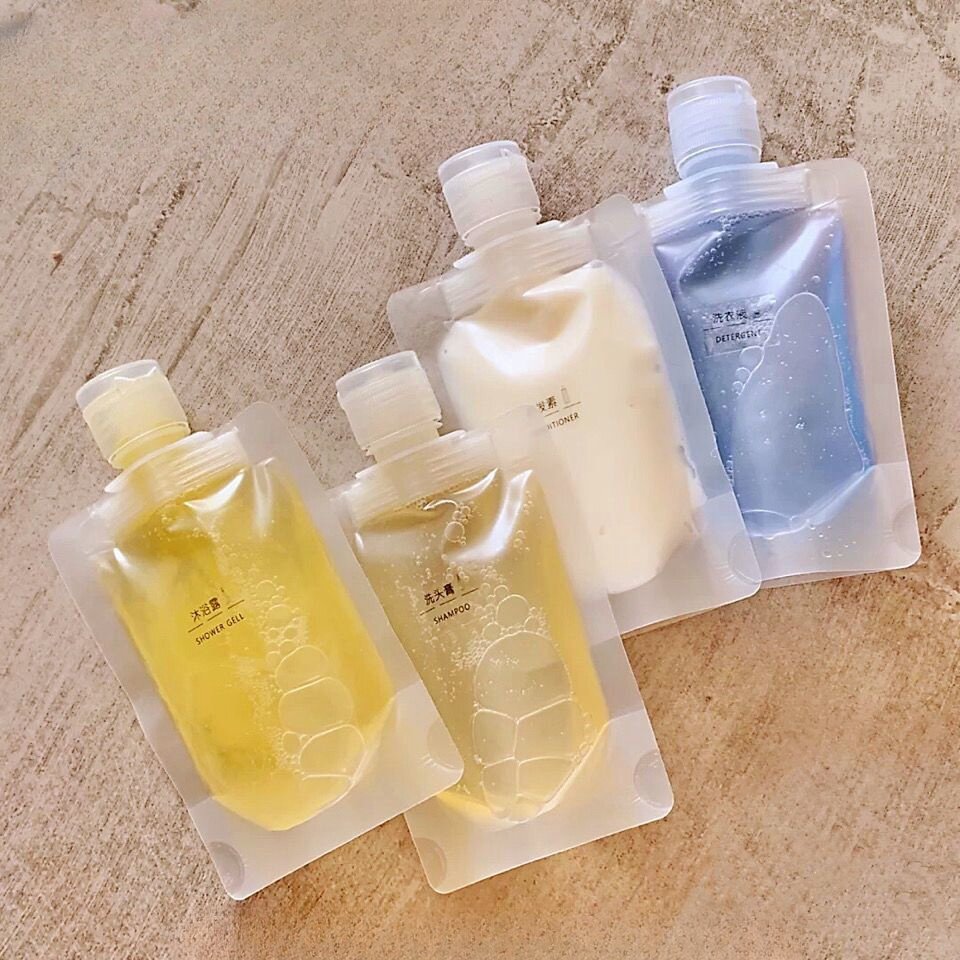 分装袋子套装旅行洗漱用品分装瓶子旅游神器便携式乳液分装袋