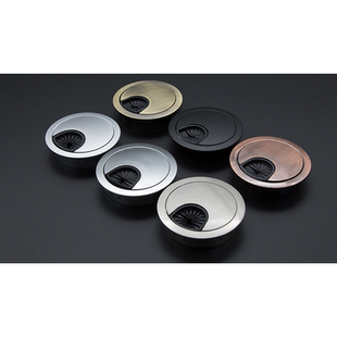 电脑办公桌穿线孔盖板桌面走线盒封口盖书桌装饰圈开孔开洞圆孔盖