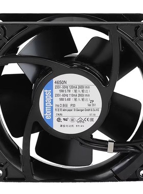 全新 4650 4656 4600 4606 N Z X 465 466 230V全金属散热风扇