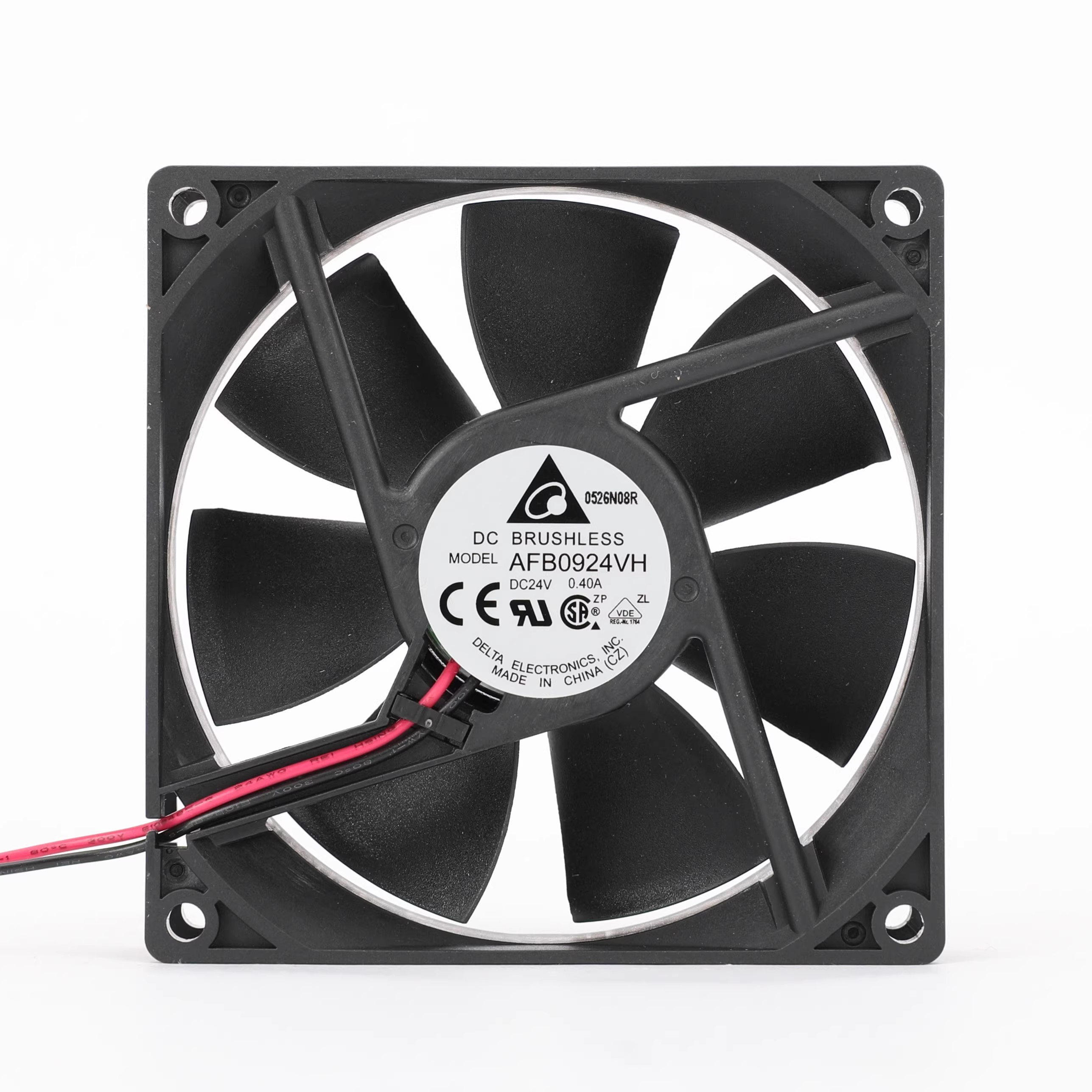 全新台达 AFB0924SH/VH/HH/HB/H/M AUB0924HH 9025 24V变频器风扇