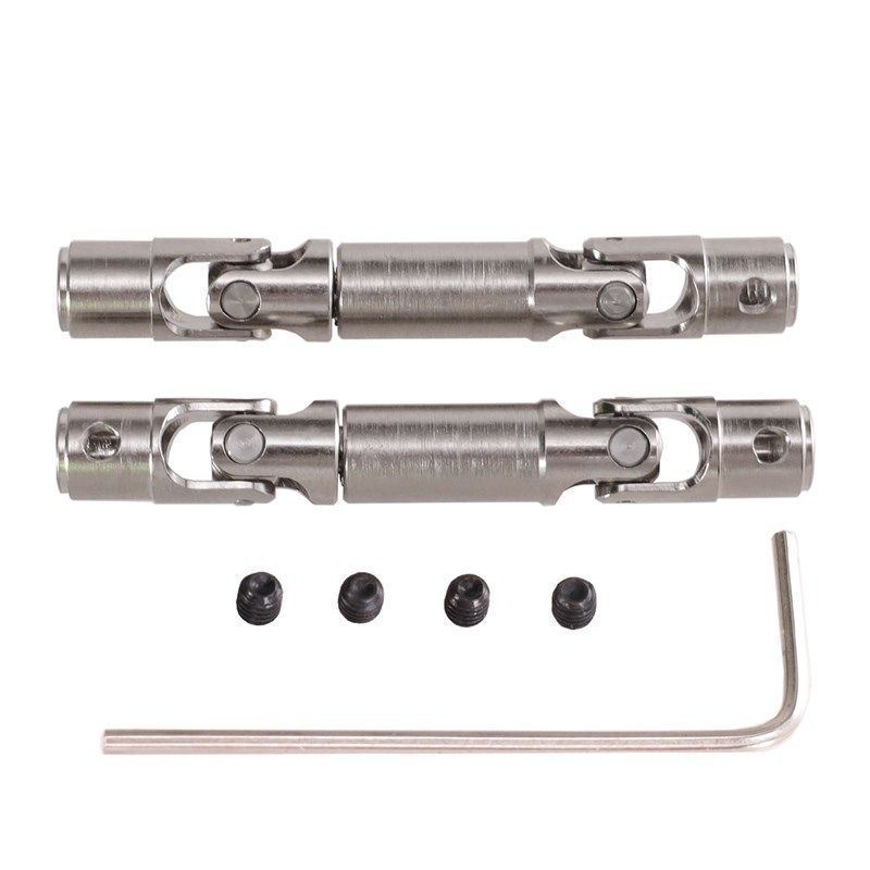 顽皮龙1/16 JJRC 恒龙 遥控车零配件 金属升级改装万向节传动轴