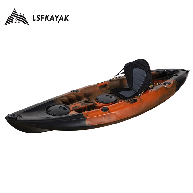 单人平台舟 塑料硬艇 塑料单人船 单人艇 单人皮划艇 单人手划艇