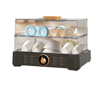 谷格德国多功能料理电蒸箱电蒸锅多用途锅家用小型透明大容量GB49