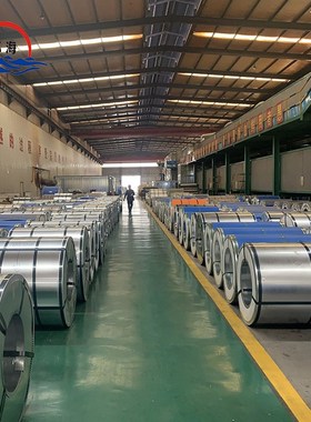 镀锌彩钢卷 TDC51D+Z DX51D+Z PE聚酯彩涂卷 PVDF彩钢卷