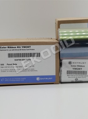 Entrust 德卡datacard sd系列证卡打印机彩色带534700-004-R010海