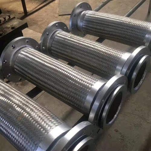 304不锈钢波纹软管补偿器 耐腐蚀法兰式高压金属编织波纹软管