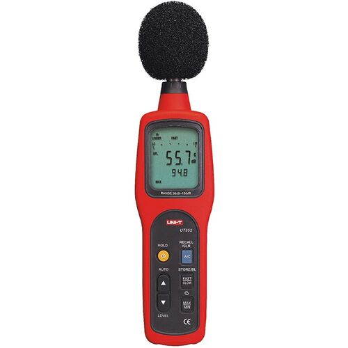 优利德UT351/352/351C声级计噪音计噪音仪噪声音量测试仪声音测试