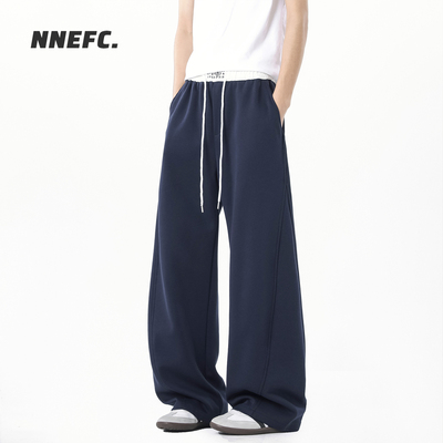 NNEFC美式重磅弯刀卫裤男