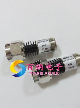 BW-N20W5+ DC-18GHz 20dB 5W 同轴固定衰减器 N