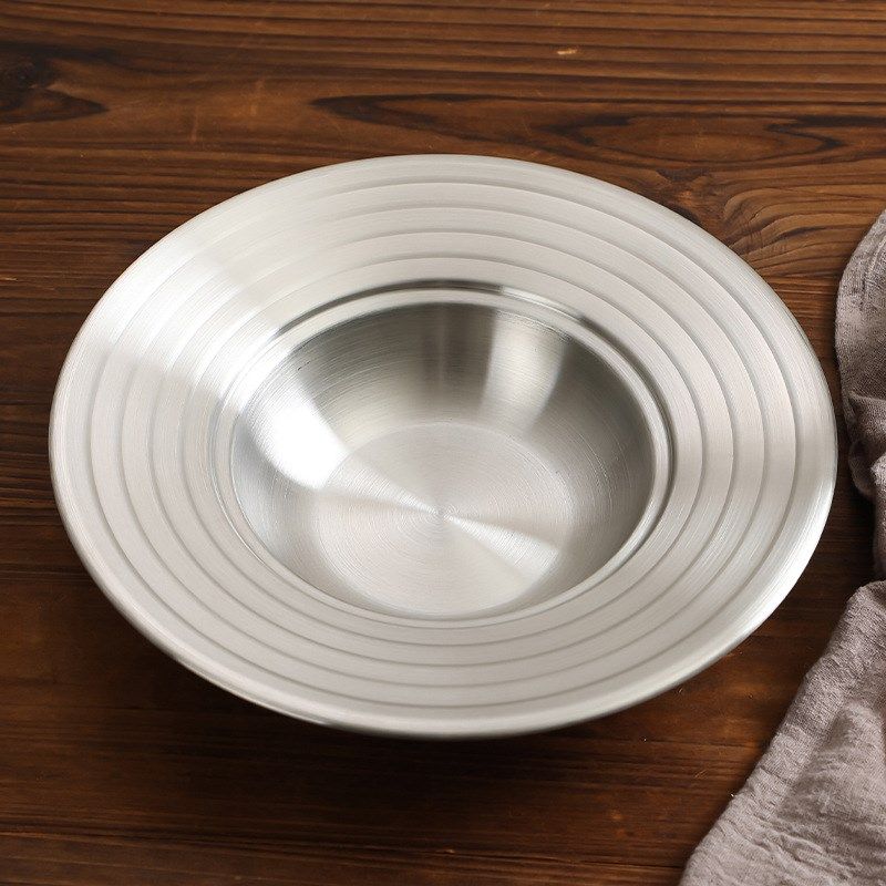 复古意大利面盘深盘做旧螺纹草帽盘甜品盘西式汤盘子家用西餐餐具,餐饮具,盘,淘宝优惠券,粉丝福利购,淘宝优惠卷