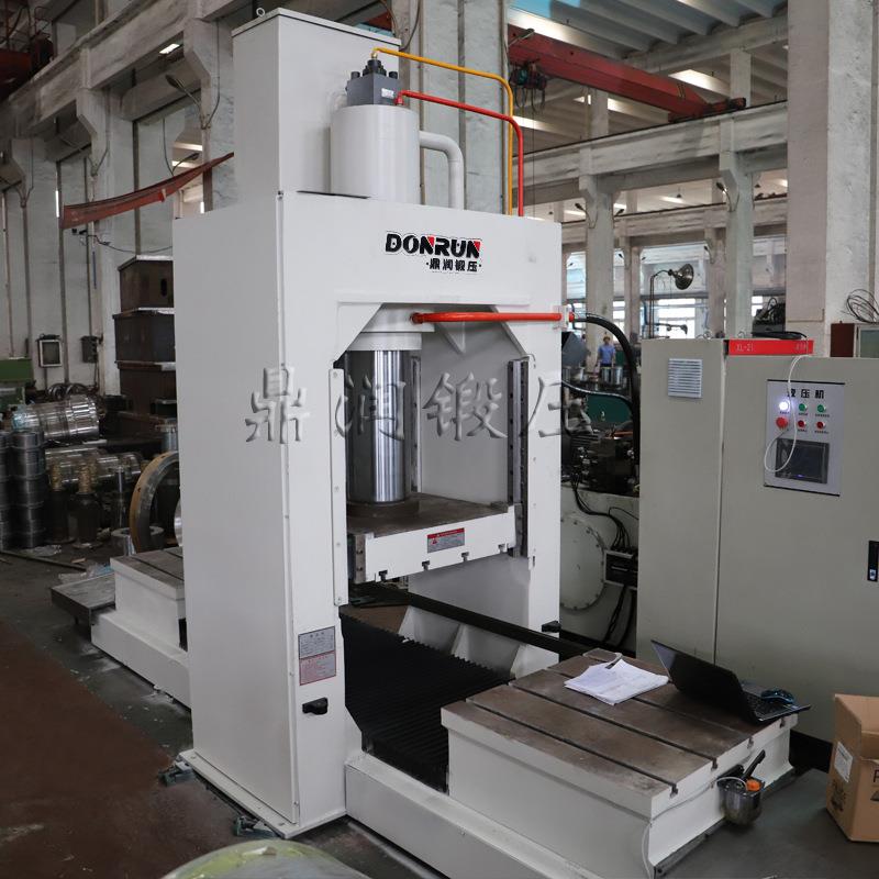 160吨龙门式大电机压装机160t移动工作台定子入壳压装液压机