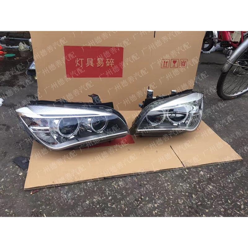 适用宝马X1配件宝马X1前大灯车前灯汽车配件拆车件