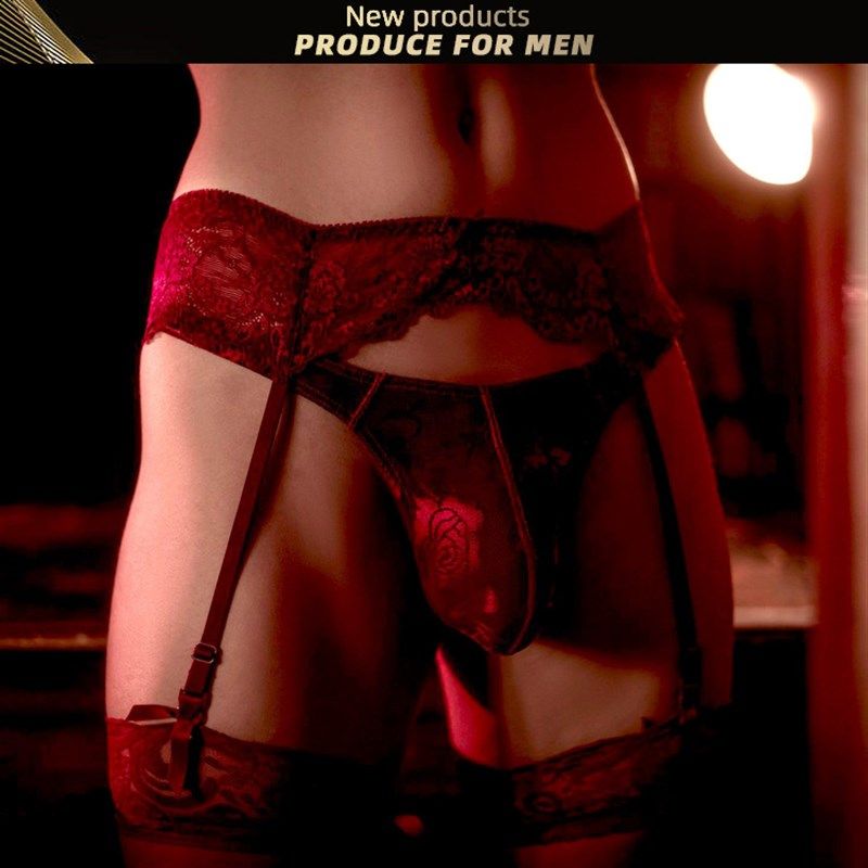 新款男士长筒蕾丝袜带吊袜带蕾丝套装性感透明弹力长筒大腿袜丝袜,女士内衣/男士内衣/家居服,连裤袜/打底袜,淘宝优惠券,粉丝福利购,淘宝优惠卷