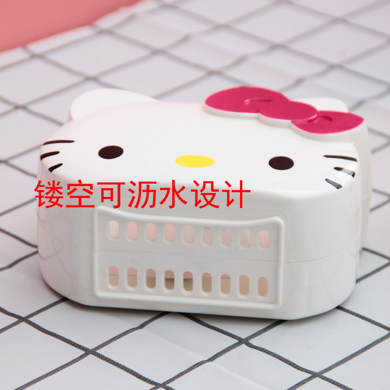 吸壁式牙刷架浴室卫生间强力吸盘牙膏置物收纳架迷你多功能杂物盒