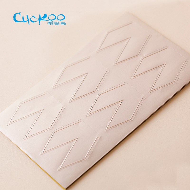 布谷鸟奖章配饰缎带创意表扬铝箔奖励标签贴纸不干胶自粘印章贴