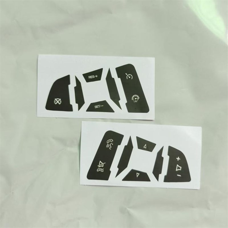 适用于别克0910君越定速巡航多功能方向盘静音音量掉漆修复车贴纸