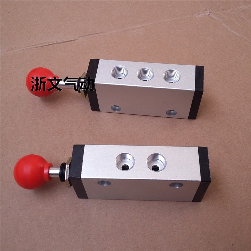 K25R5-08手动阀 手拉阀K25R5-8二位五通手推换向阀K25R5-L8