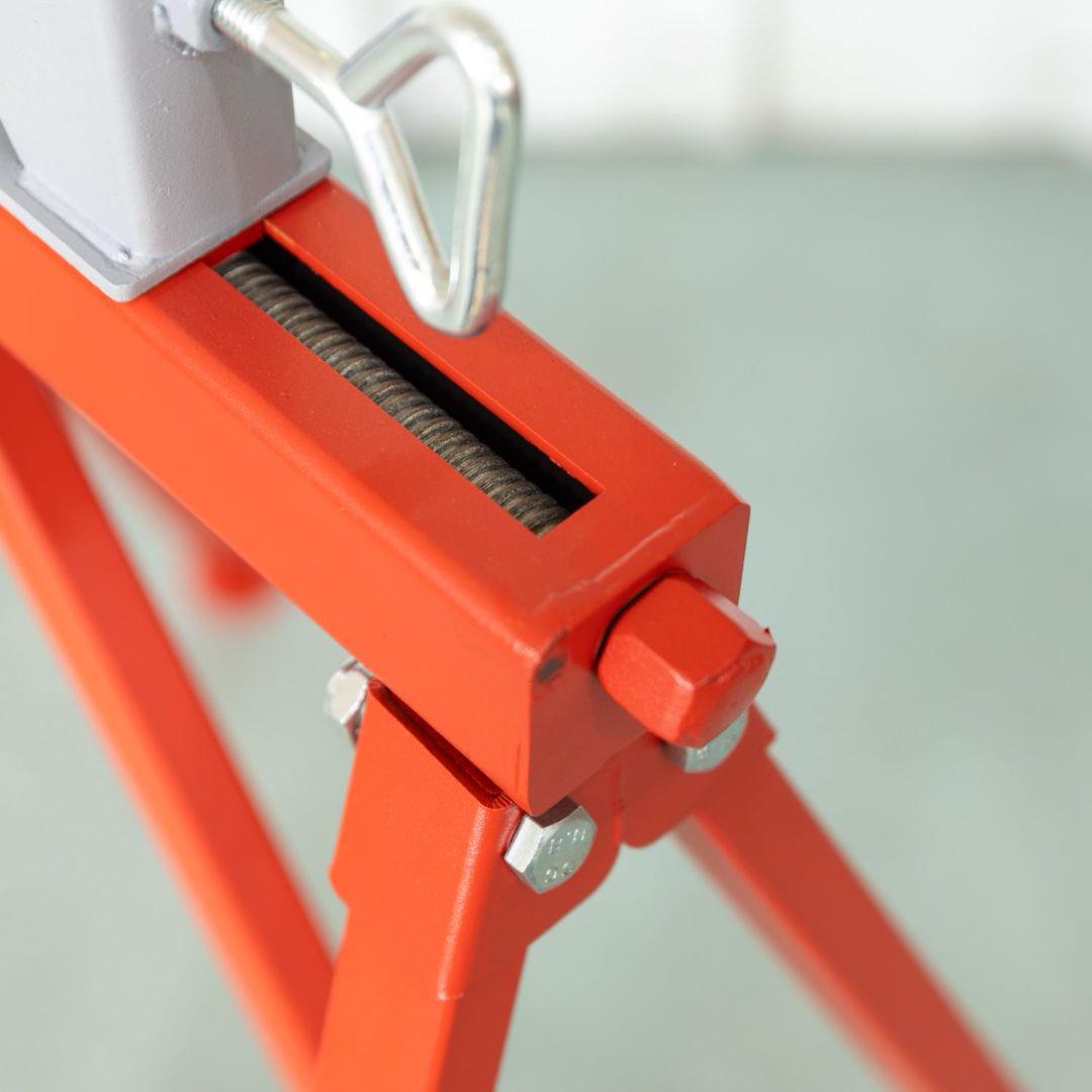 龙门管子支架台钳可调式管道工具支架台钳托架1108管子支架