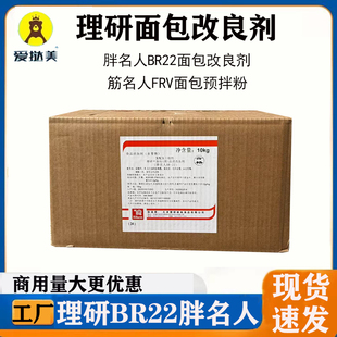 天津理研面包 胖名人BR 品质改良剂 筋名人预拌粉1kg 屑