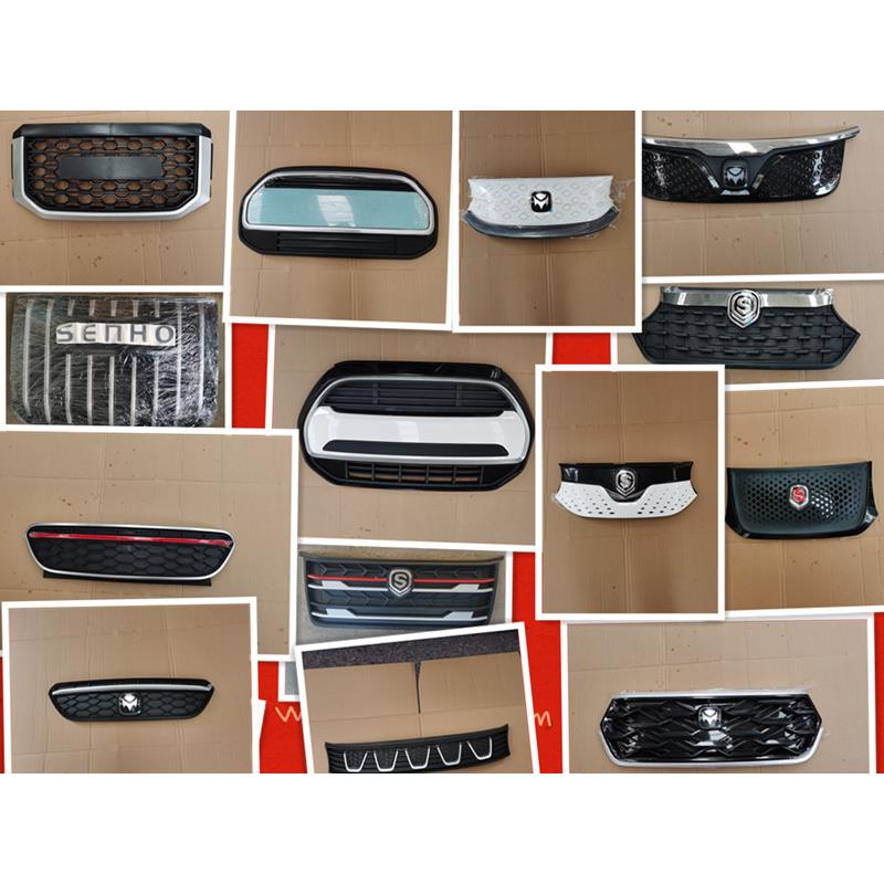 盛昊雷迈四轮电动车配件前中网大灯尾灯前脸玻璃内饰轮胎工作台前