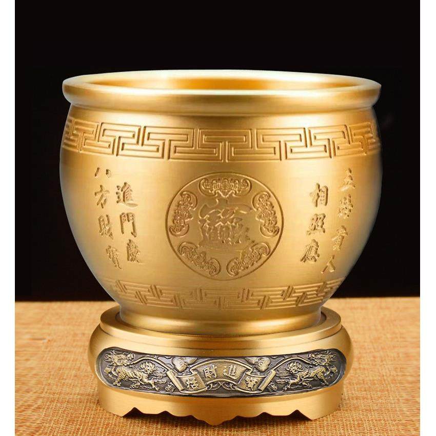 纯黄铜米坛子白福坛子摆件白福幸运存钱罐家居客厅创意装饰工艺品,家居饰品,装饰摆件,淘宝优惠券,粉丝福利购,淘宝优惠卷