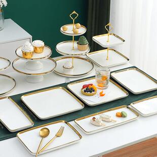 甜品台展示架摆件下午茶点心架订婚生日蛋糕架茶歇冷餐会套装摆台