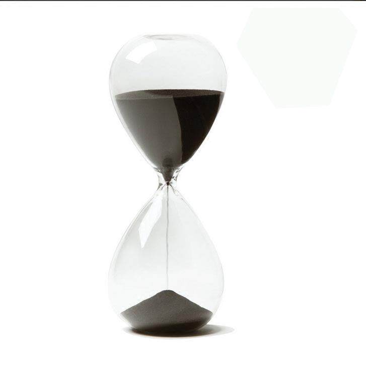 沙漏15/30/60/90/100/120分钟计时器创意家居摆件