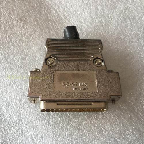 原装二手XM2S-25 OMRON 25针公头 镀金插头 25芯