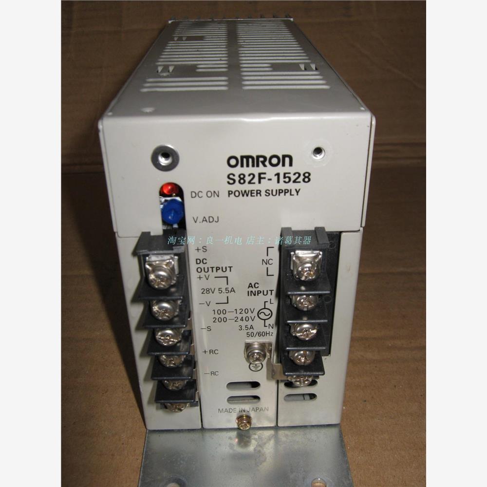 OMRON S82F-1528 28V 5.5A开关电源 (24V-33V) 进口电源