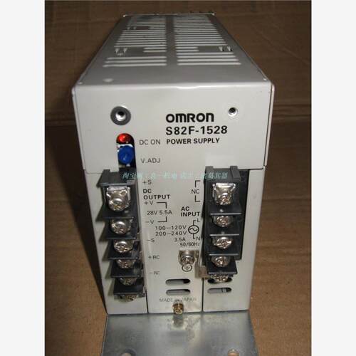 OMRON S82F-1528 28V 5.5A开关电源 （24V-33V） 进口电源