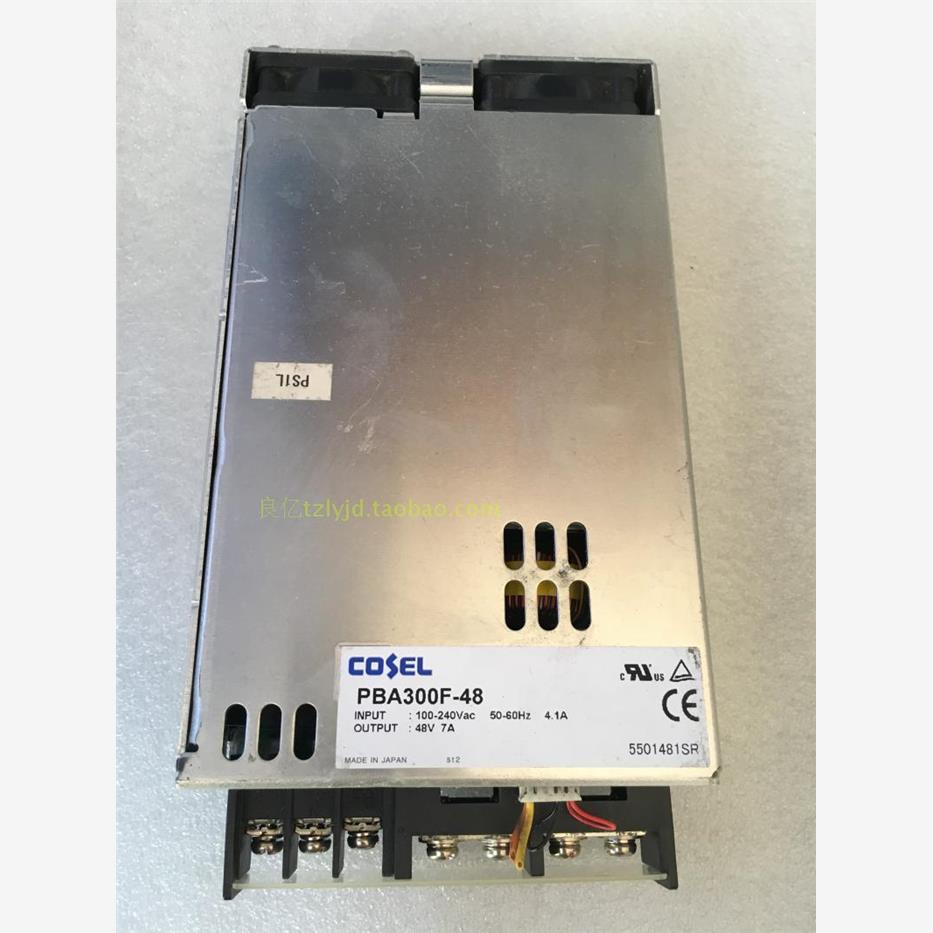 九成新 拆机二手 日本COSEL PBA300F-48 电源 48V7A 优质开关电源
