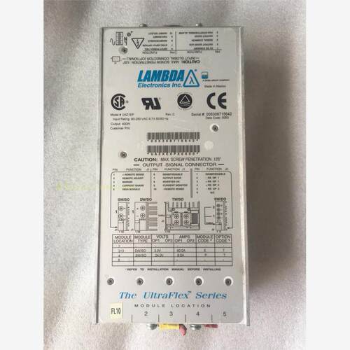 原装拆机二手电源LAMBDA UAZ1EP 400W +3.3V+24V 工业激光电源