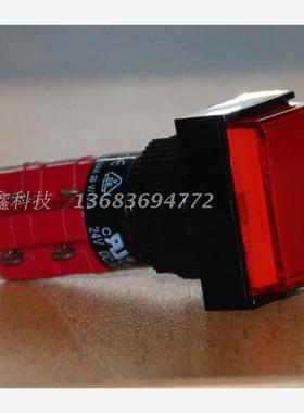 D16LAT1-2AB台湾进联双路长方形带锁红色按钮开关常开常闭DECA