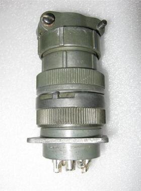 拆机 二手 JAE 9芯镀银航空插头插座 MS3106B 20-18S-11S 20-18P