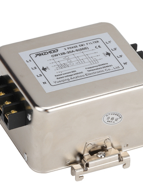 三相四线导轨式安装滤波器 CW12B-20A-S(005) CW12B-10A-S(005)