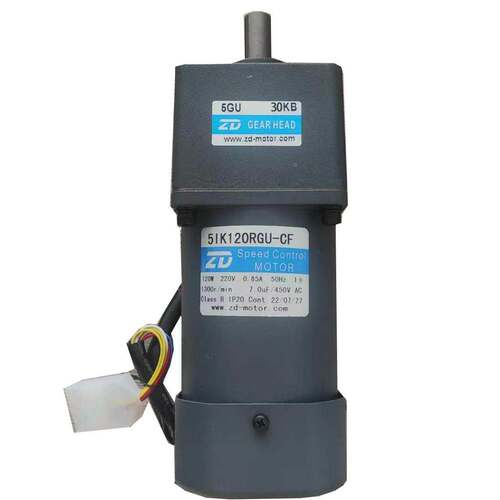 5IK120RGU-CF/5GU30KB ZD中大120W调速电机马达单相220V