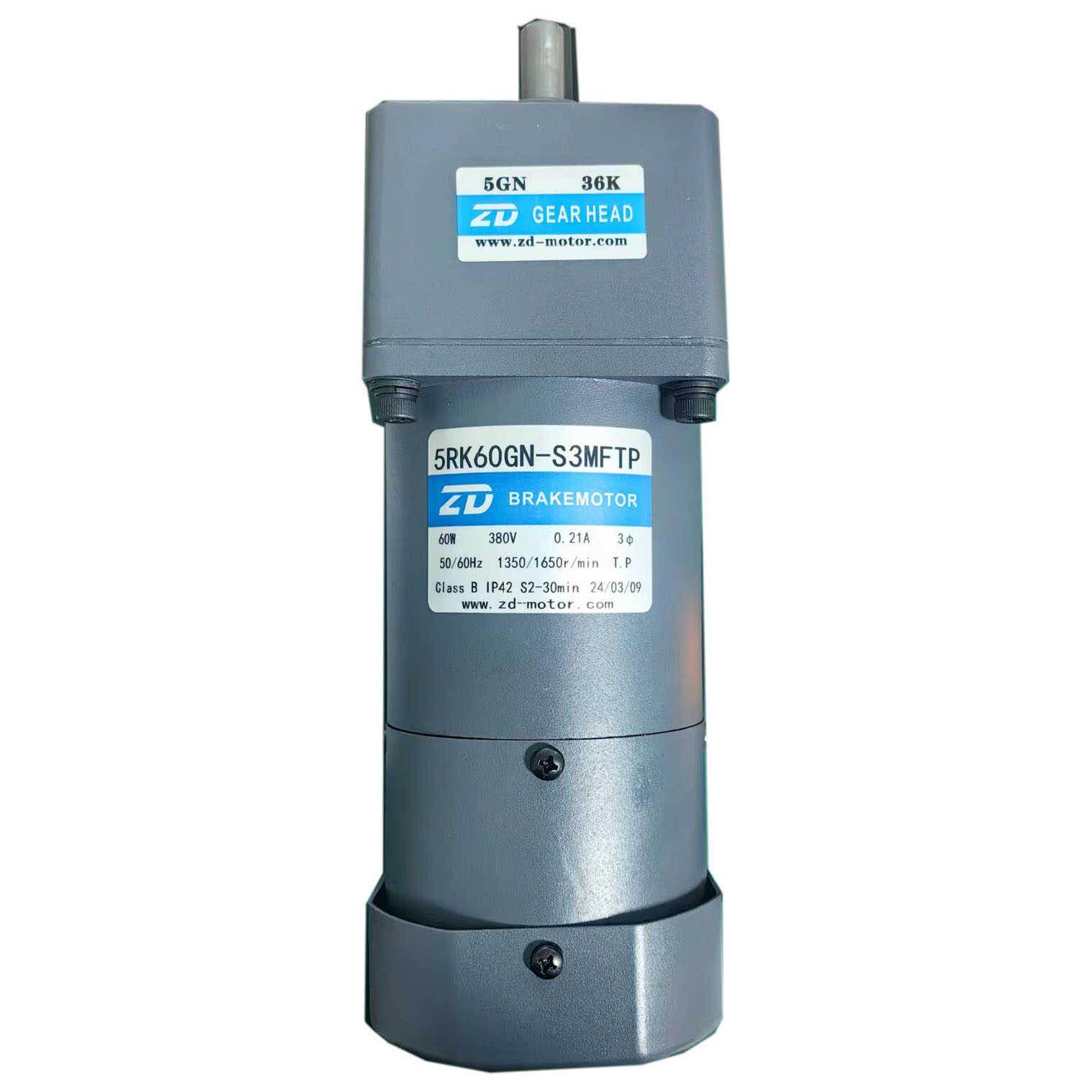 5RK60GN-S3MFTP/5GN36K ZD 中大60W交流三相刹车电机马达