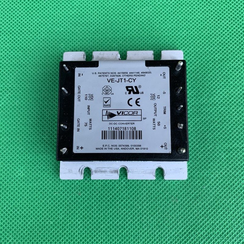 二手拆机 美国 VICOR VE-JT1-CY 110V转12V 50W 隔离电源模块