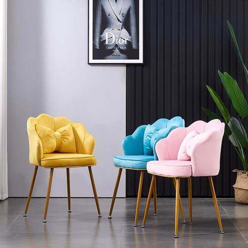 咖啡闲厅靠背沙发椅人休 简约单人沙发懒人沙发带抱枕 阳台客厅单