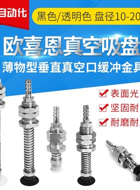 PATS-10/15/20-4/10/20/30-N/S/SE妙德OCN台湾进口真空吸盘薄物型