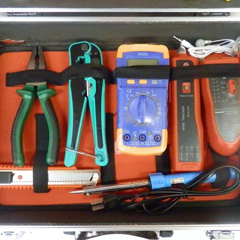 网络工具组合套装电讯电子网络工具寻线仪寻线器测线器电工