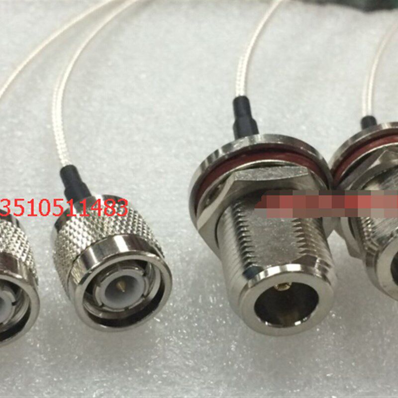 N-KY/TNC-J射频同轴RG316跳线 高频N带法兰转TNC公50欧对讲机AP线