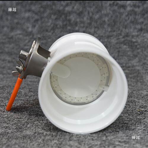 pp风闭量调节阀手封动密阀FGC通风管道形阀门硅胶密圈圆叶片蝶阀