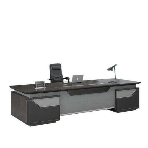 简约现代意老板组合大班台桌具经创理总裁JZW桌办公家的生产厂家