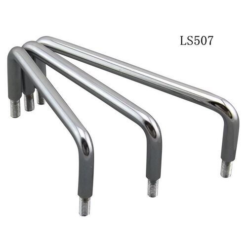 海坦/生久铁镀铬LS507-100/120圆棒拉手外螺纹承高重工业设备把手