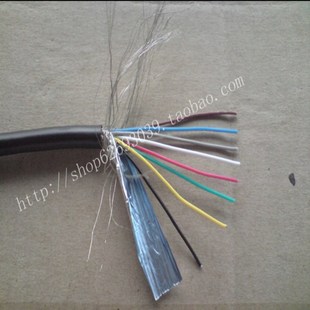 屏蔽线UL2464-26号AWG多线芯编织网护套线信号线隔离线连接线电缆