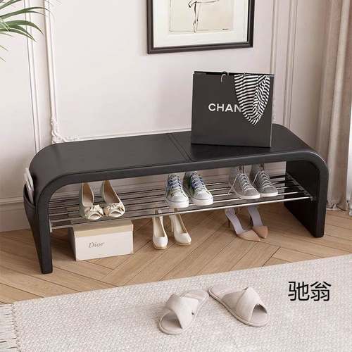 换鞋凳家用发门口Y3yAXmH8可坐鞋式鞋柜穿进门入户长条沙凳轻矮奢
